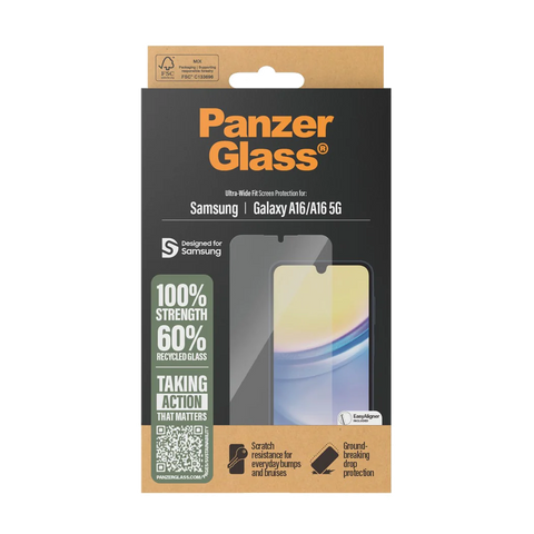 PanzerGlass screenprotector Samsung Galaxy A16