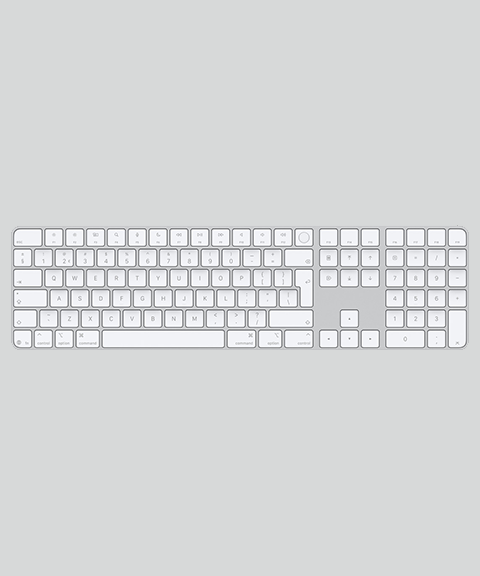 Apple Magic Keyboard met Touch ID en numeriek toetsenblok