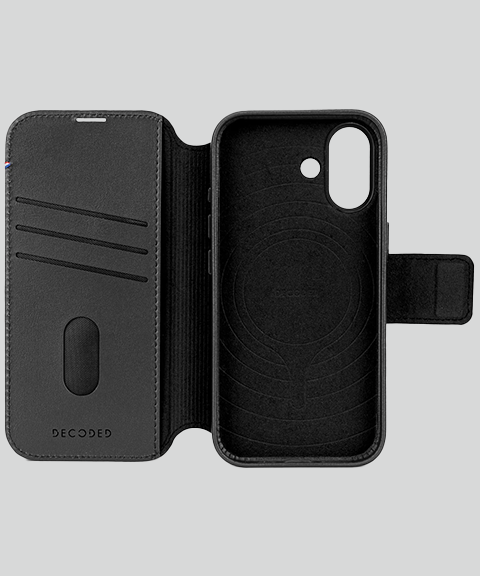 Decoded Leather Wallet - iPhone 17