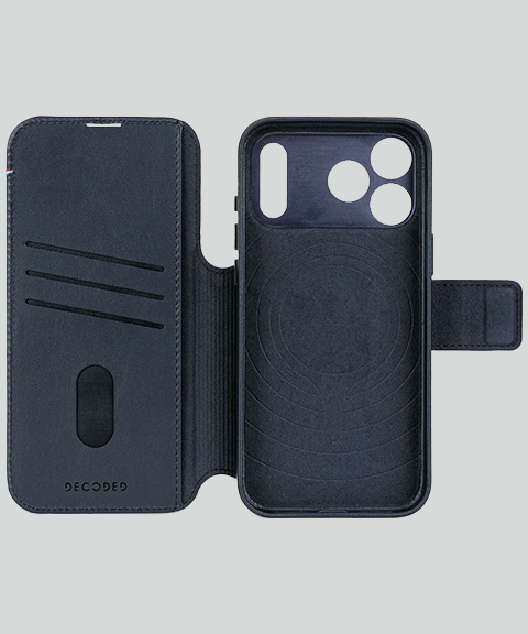 Decoded Leather Wallet - iPhone 17 Pro