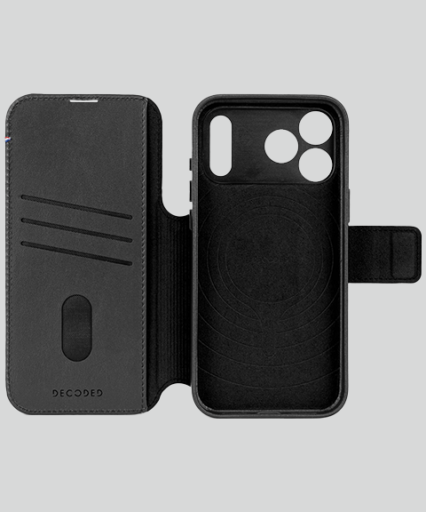 Decoded Leather Wallet - iPhone 17 Pro