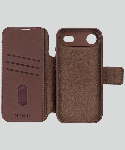 Decoded Leather Wallet - iPhone Air