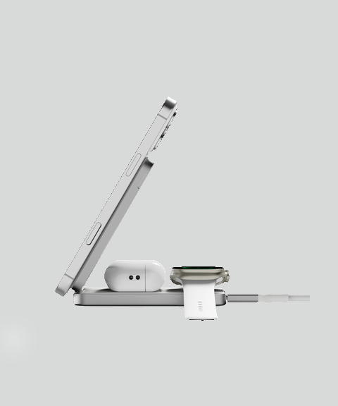 3in1 Magnetic Wireless Powerbank & Stand 8000