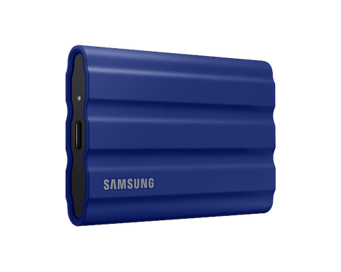 Samsung Portable SSD T7 Shield Blauw