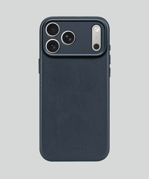 Decoded Leather Backcover - iPhone 17 Pro
