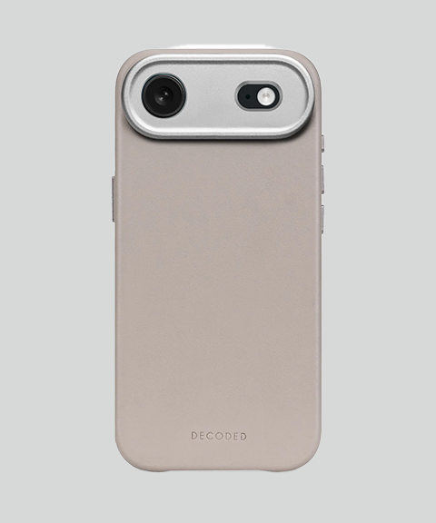 Decoded Leather Backcover - iPhone Air