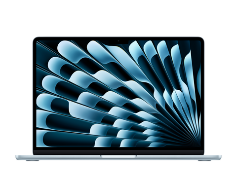 Macbook Air 13-inch M4 10‑core CPU 8‑core GPU 16 GB centraal geheugen 256 GB SSD‑opslag