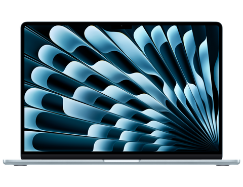 Macbook Air 15-inch M4 10‑core CPU 10‑core GPU 16 GB centraal geheugen 256 GB SSD‑opslag