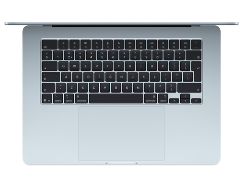 Macbook Air 15-inch M4 10‑core CPU 10‑core GPU 16 GB centraal geheugen 256 GB SSD‑opslag