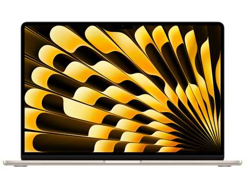 Macbook Air 15-inch M4 10‑core CPU 10‑core GPU 16 GB centraal geheugen 256 GB SSD‑opslag