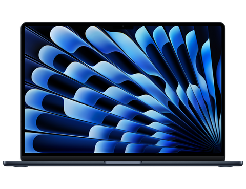 Macbook Air 15-inch M4 10‑core CPU 10‑core GPU 16 GB centraal geheugen 256 GB SSD‑opslag