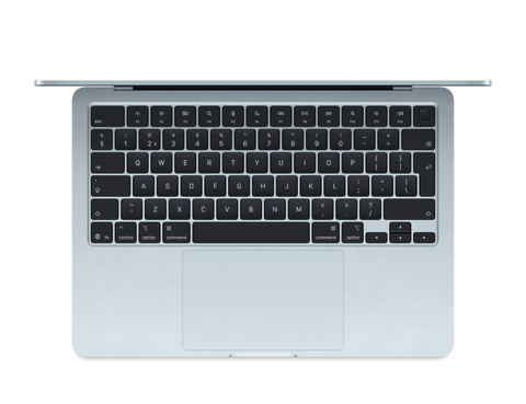 Macbook Air 13-inch M4 10‑core CPU 8‑core GPU 16 GB centraal geheugen 256 GB SSD‑opslag