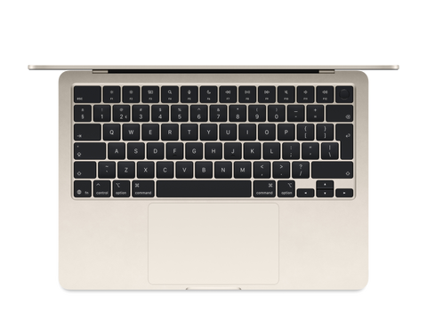 Macbook Air 13-inch M4 10‑core CPU 8‑core GPU 16 GB centraal geheugen 256 GB SSD‑opslag