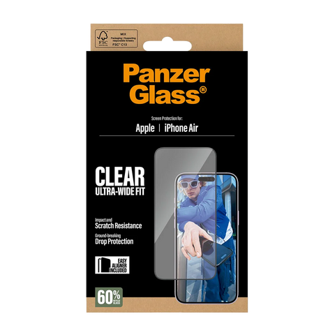 PanzerGlass screenprotector iPhone Air