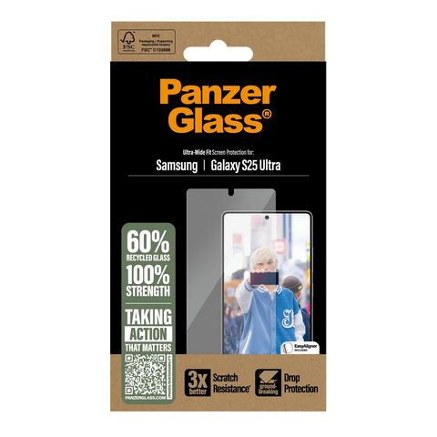 PanzerGlass screenprotector Samsung Galaxy S25 Ultra