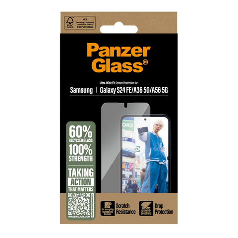 PanzerGlass screenprotector Samsung Galaxy A56/A36